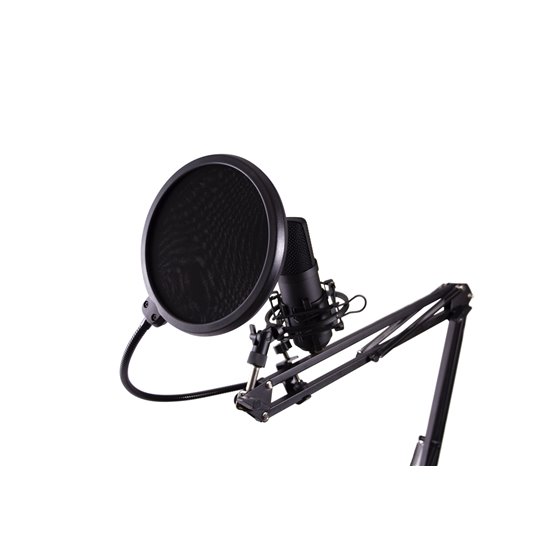 MICROFONO STREAMING USB FILTRO+BRAZO+TRIPODE
