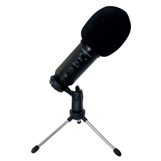 XMICPRO200 micrófono Negro Micrófono de superficie para mesa
