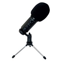 XMICPRO200 micrófono Negro Micrófono de superficie para mesa