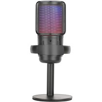 MMIC-SE, Micrófono de Estudio Profesional ARGB, Ultra Alta Definición ADC 196kHz 24-bit, Soporte Antivibración + Filtro Pop de M