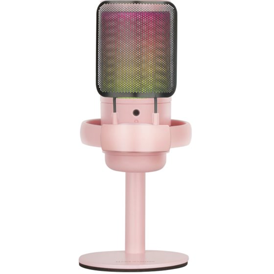 MMIC-SE, Micrófono de Estudio Profesional ARGB, Ultra Alta Definición ADC 196kHz 24-bit, Soporte Antivibración + Filtro Pop de M