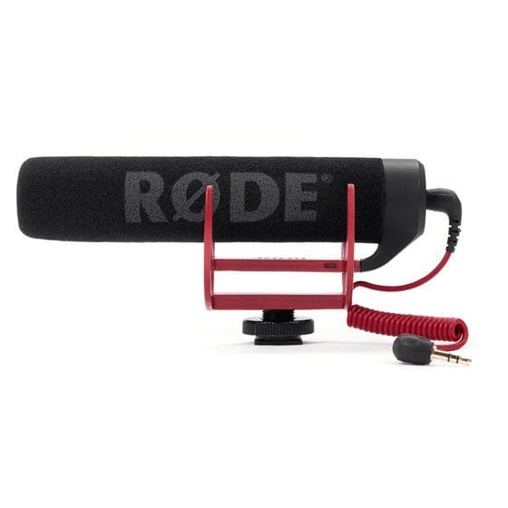 VideoMic GO Negro Micrófono de estudio