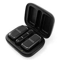 Wireless Micro Negro Micrófono con pinza de enganche