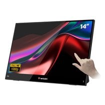 Portable 14" FHD Touch Monitor LIGHT Monitor portátil Negro 35,6 cm (14") LCD 1920 x 1080 Pixeles