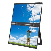Portable 15.6" FHD Dual Monitor Essentials Monitor portátil Negro 39,6 cm (15.6") LCD 1920 x 1080 Pixeles