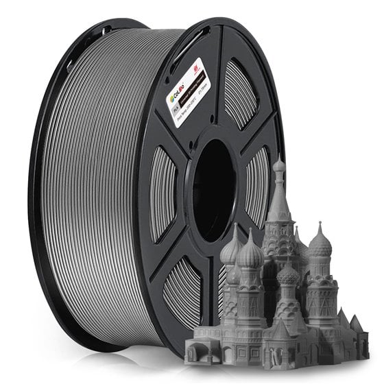 COL3D-LCD164E material de impresión 3d Ácido poliláctico (PLA) Gris 1 kg