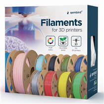 3DP-PLA1.75GE-01-W material de impresión 3d Ácido poliláctico (PLA) Blanco 330 g