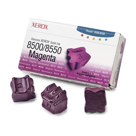 Tinta sólida magenta de marca 8500/8550 (3 barras)