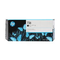 Cartucho de tinta negra DesignJet 738 de 300 ml