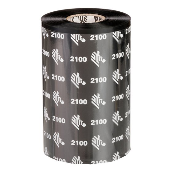 2100 High-Performance Wax cinta térmica 450 m Negro