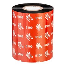 5100 Resin cinta térmica 450 m Negro