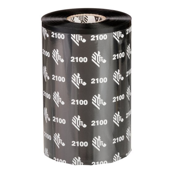 2100 Wax cinta térmica 450 m Negro