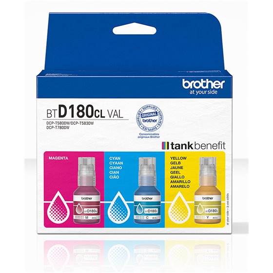 BTD180CLVAL recambio de tinta para impresora Original