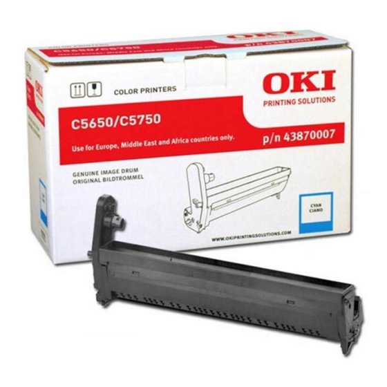 Cyan image drum for C5650 / C5750 Original