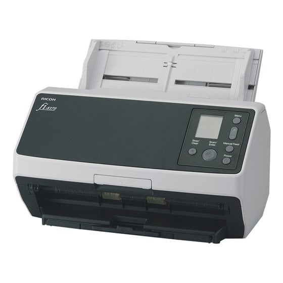 fi-8170 Alimentador automático de documentos (ADF) + escáner de alimentación manual 600 x 600 DPI A4 Negro, Gris