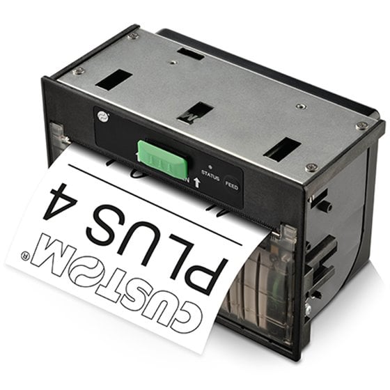 PLUS4 impresora de etiquetas Transferencia térmica 204 x 204 DPI Alámbrico