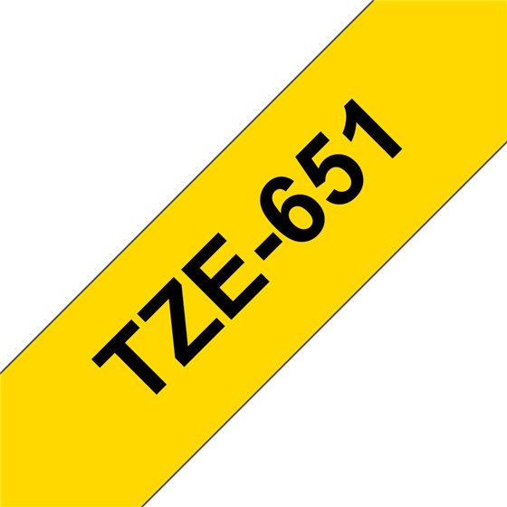 TZE-651 cinta para impresora de etiquetas