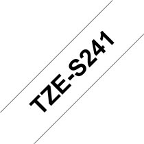 TZE-S241 cinta para impresora de etiquetas Negro sobre blanco TZ