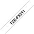 TZE-FX211 cinta para impresora de etiquetas Negro sobre blanco