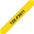 TZE-FX611 cinta para impresora de etiquetas Negro sobre amarillo