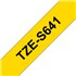 TZE-S641 cinta para impresora de etiquetas Negro sobre amarillo TZ