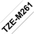 TZE-M261 cinta para impresora de etiquetas Negro sobre blanco