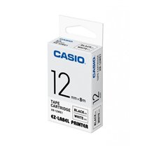 XR-12WE1 cinta para impresora de etiquetas Negro sobre blanco