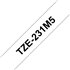 TZE-231M5 cinta para impresora de etiquetas Negro sobre blanco