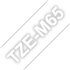 TZE-M65 cinta para impresora de etiquetas Transparente