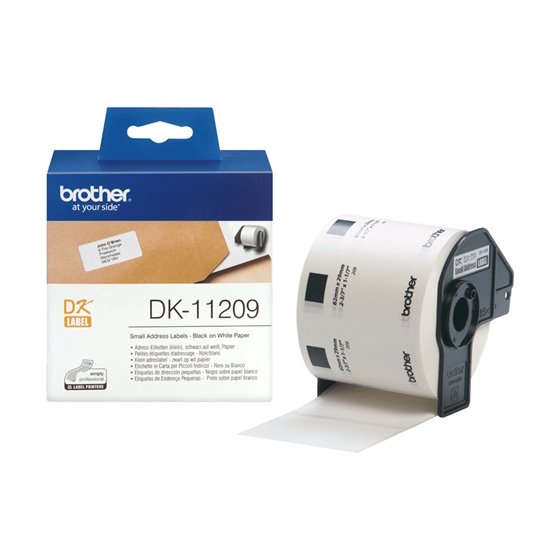 DK-11209 cinta para impresora de etiquetas Negro sobre blanco DK-11209 - Pack de 3 unidades