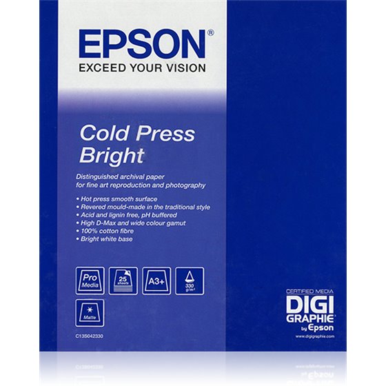 Cold Press Bright 60" x 15 m