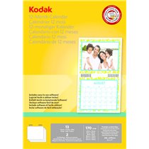 Calendario para impresora de tinta. incluye 13 hojas, sofware y nudillo