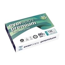 PAPEL RECICL. A4 EVERCOPY PREM. 80g 500h