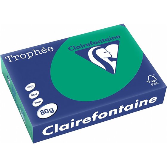 Trophée papel para impresora de inyección de tinta A4 (210x297 mm) 500 hojas Verde