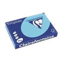 PAQ. 500H PAP. TROPHEE CLF SUAVE A3 80G AZUL OSC