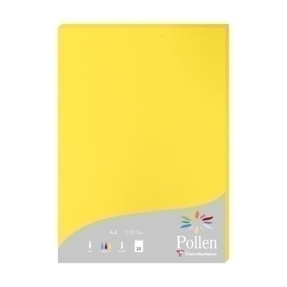 PAPEL CLAIREFONTAINE POLLEN A4 25h AMARI