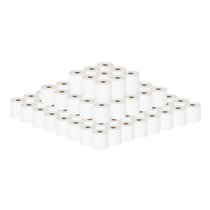 Pack 100 rollos papel térmico sin BPA 57X57mm