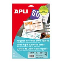 10610 tarjeta de visita Laser/Inyección de tinta Blanco 10 pieza(s)