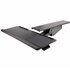 Bandeja para Teclado y Ratón para Debajo del Escritorio - de 30cm x 78cm - de Altura Ajustable - Soporte Ergonómico para Teclado