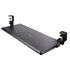 Bandeja Deslizante de Teclado para Debajo del Escritorio, Soporte de Mordaza, 2kg, Bandeja para Teclado, Soporte para Ratón, Aju