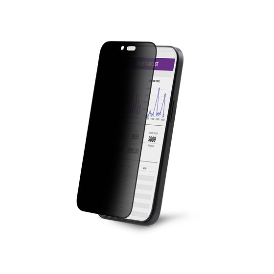 Filtro de Privacidad de 4 Vías y 360 para iPhone 16 - Antiespía para iPhone - Filtro Horizontal y Vertical - Compatible con Touc