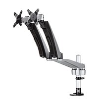 Soporte para Dos Monitores con Brazos Móviles - Apilable