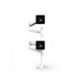 LX Series LX Dual Stacking Arm 101,6 cm (40") Escritorio Blanco