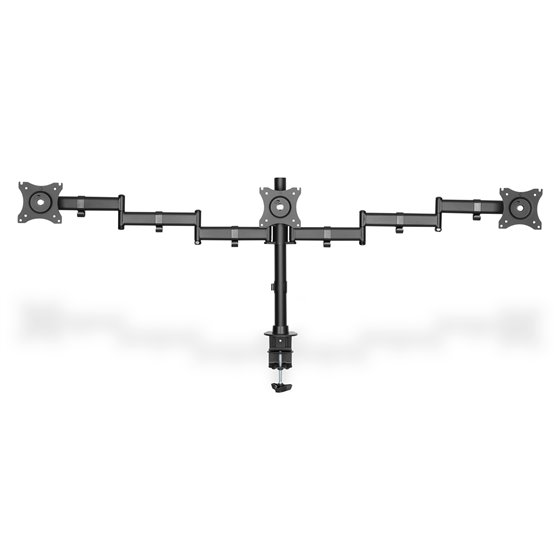 Soporte para monitor triple, 3x 27", 3x 8 kg