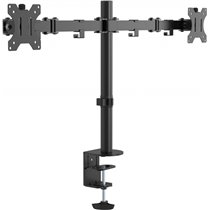 VFM-DPD2B soporte para monitor 68,6 cm (27") Negro Escritorio