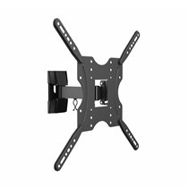 Soporte ECO giratorio, inclinable para monitor/TV 30kg (2 Pivotes) de 32-55, Negro