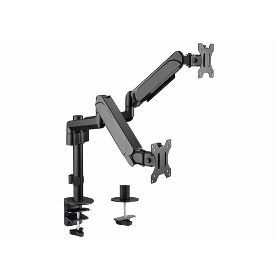 Soporte de sobremesa para dos monitores de 17"-32