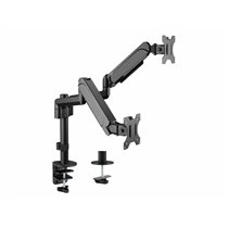 Soporte de sobremesa para dos monitores de 17"-32
