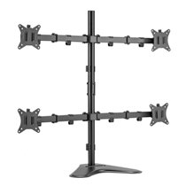 Soporte de mesa articulado para monitor cuádruple de 17"-32