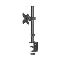 Soporte para Monitor de 13" a 32" (Compatible con los estándares VESA 75x75-100x100, Inclinación +45°/-45°, Giro 180°, hasta 10k